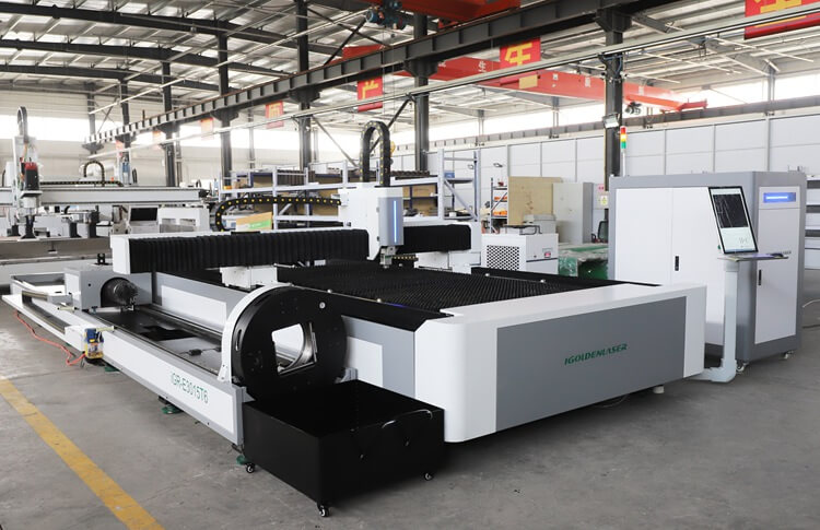 Exchange platform fiber laser cutting machine