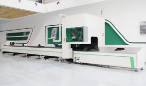 Multi-chuck laser tube cutting machine