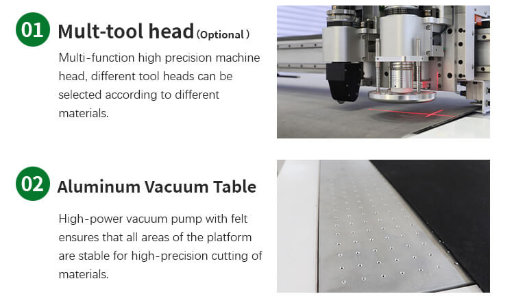 Automatic Digital Plotter Flatbed Cutting table