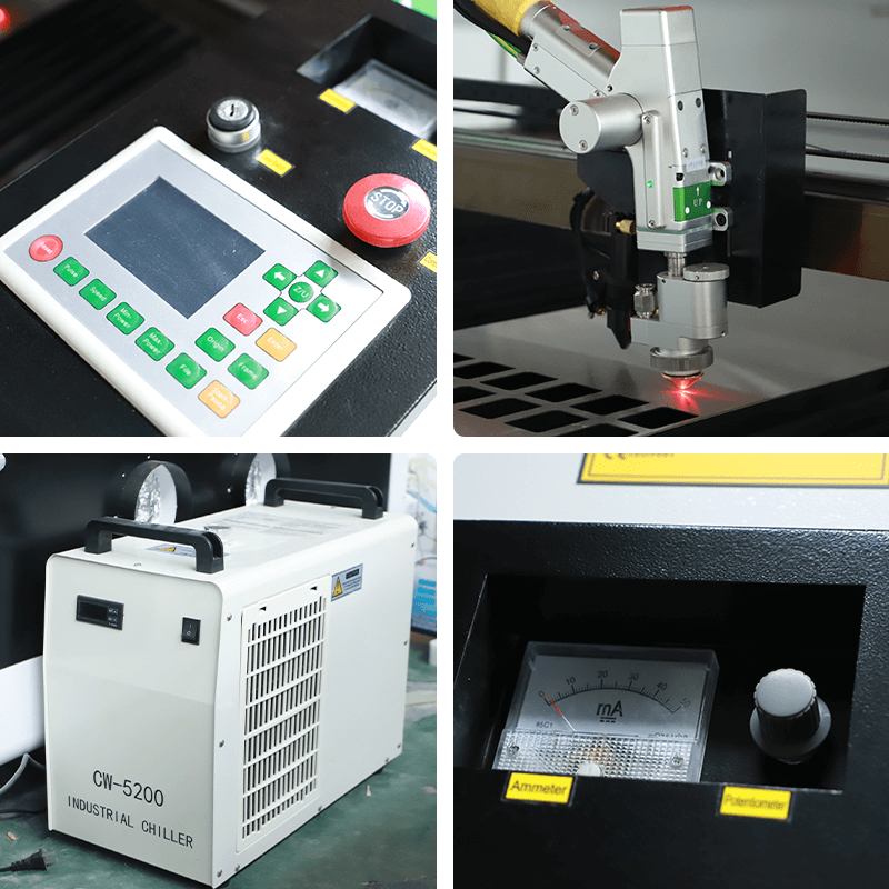 6-in-1 Fibre Laser and CO2 Laser 6-in-1 Fibre Laser and CO2 Laser