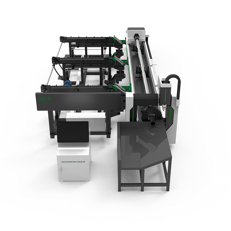 fiber laser pipe cutting machine