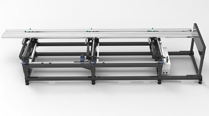 Semi-Automatic Feeding, Inclined Unloading Type