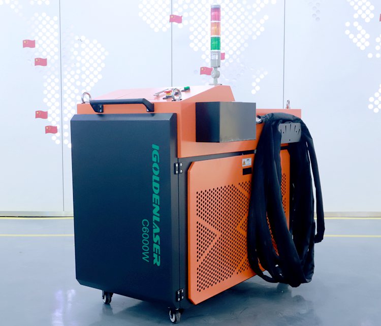 metal rust removal oxide painting coating removal laser cleaning machine​
